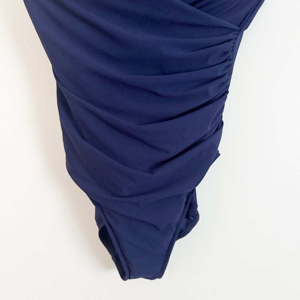 MIRACLESUIT Escape One Piece Swimsuit Navy Blue 14 - Picture 4 of 8